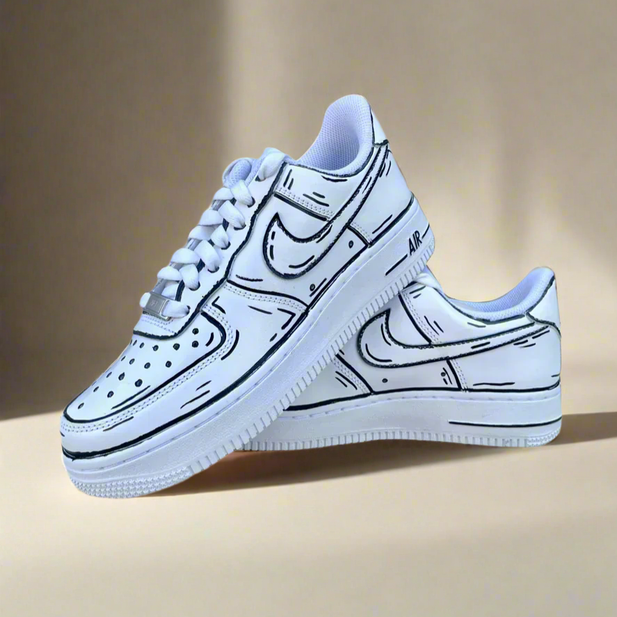 NIKE AIR FORCE 1 COMIC STYLE