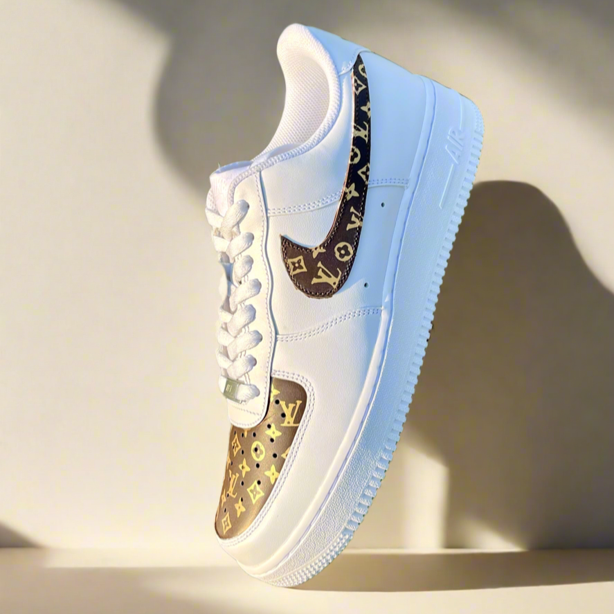 NIKE AIR FORCE 1 INSPIRED BY LV