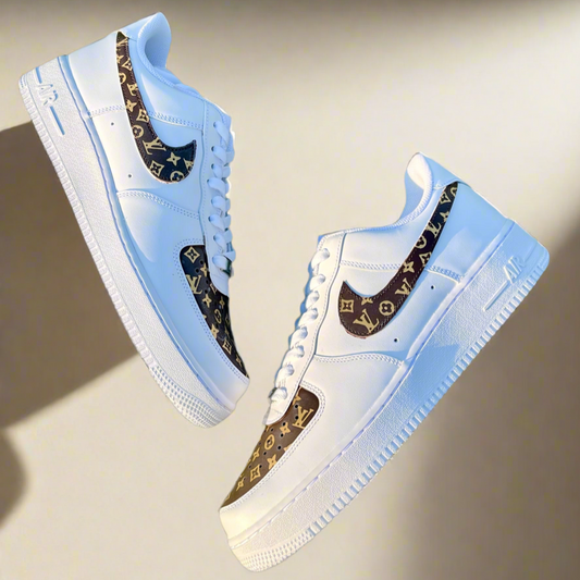 NIKE AIR FORCE 1 INSPIRED BY LV