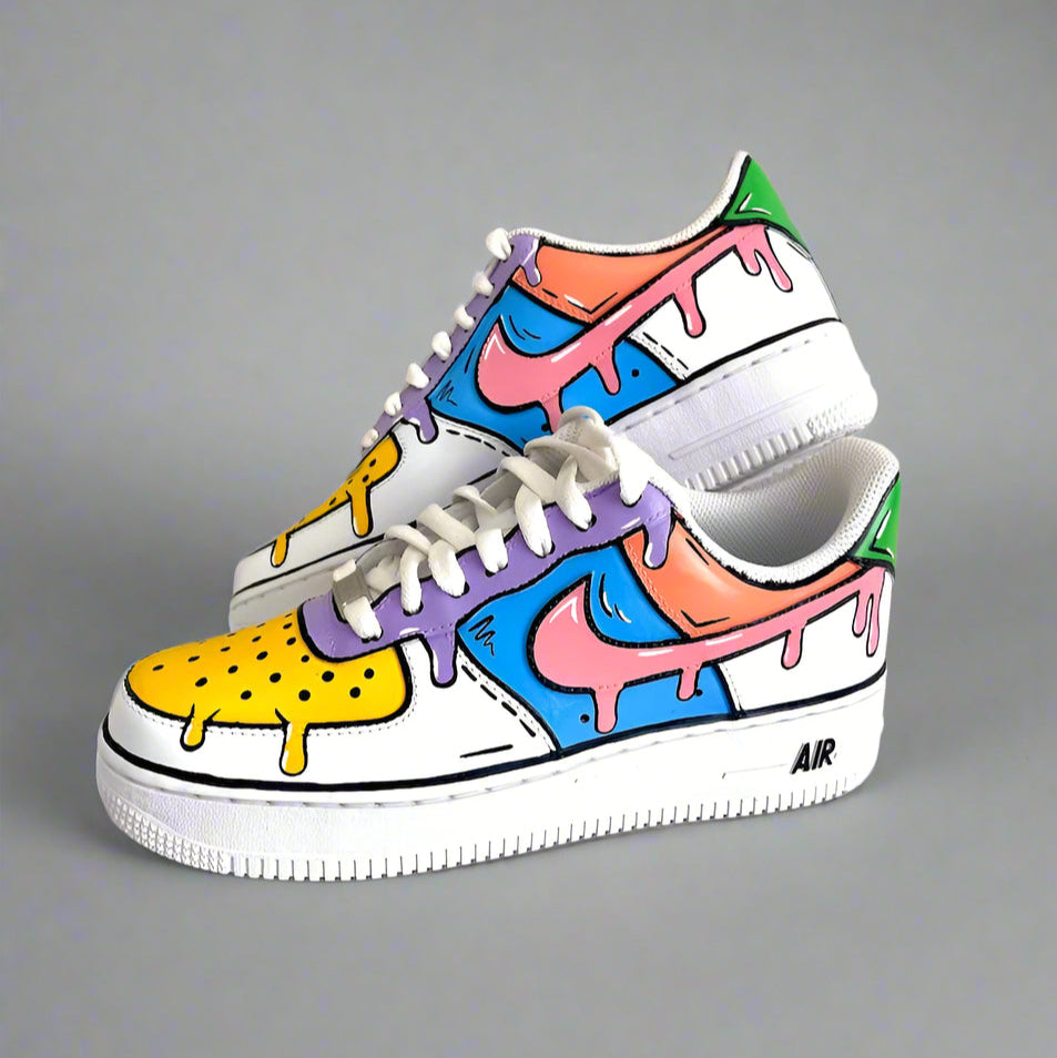 NIKE AIR FORCE 1 COMIC POP STYLE